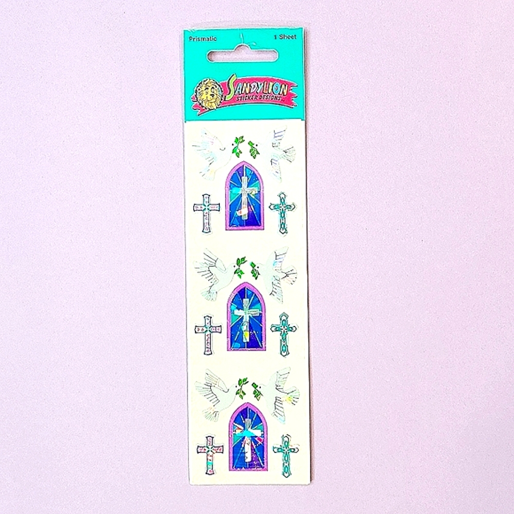 Vintage Sandylion Prismastic Doves MIP NIP Old Logo